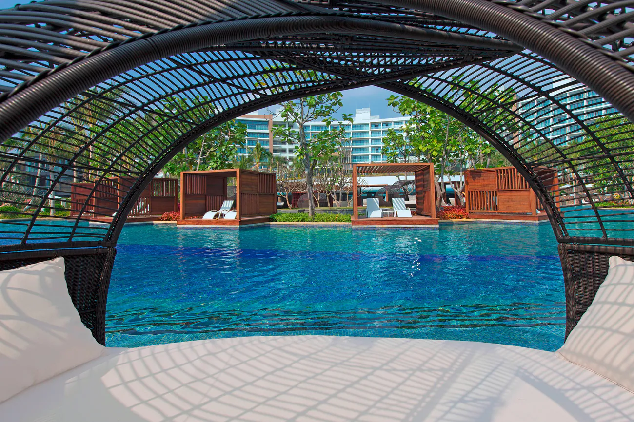 Pool-side Cabanas